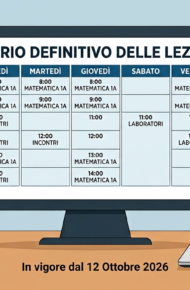orario definitivo